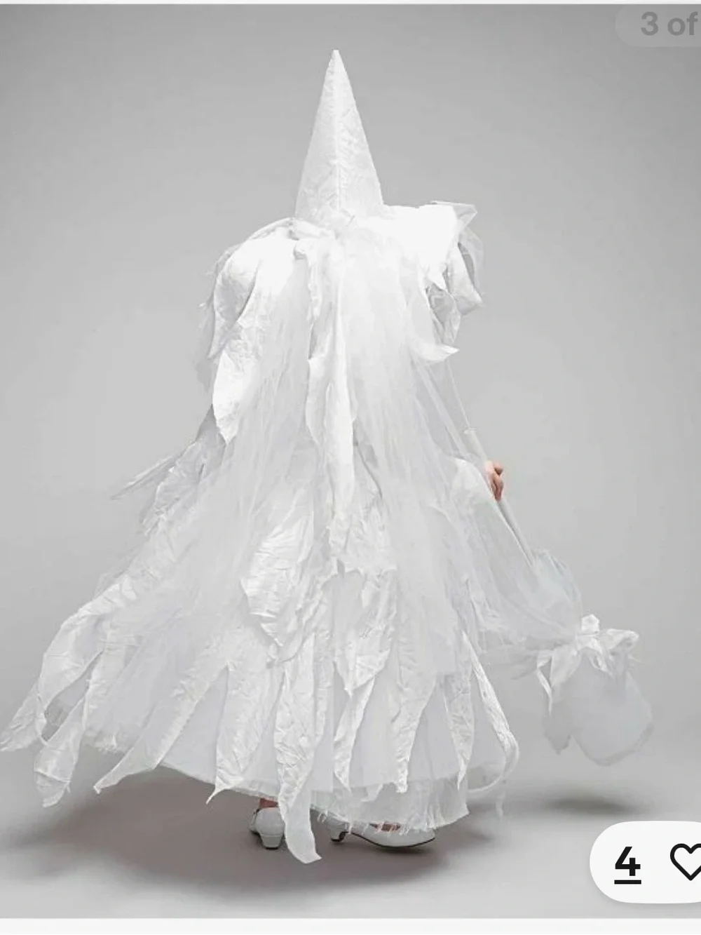 Chasing Fireflies White Midnight Witch Costume